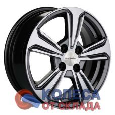 Khomen Wheels KHW1502 6x15/4x100 D60,1 ЕТ50 Black-FP