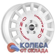 OZ Racing Rally Racing 7x17/5x114.3 D75,1 ЕТ45 White Red Lettering