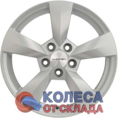 Khomen Wheels KHW1504 6x15/5x100 D57,1 ЕТ38 F-Silver в г. Стерлитамак.