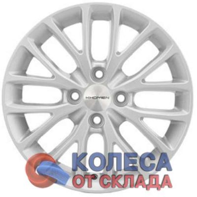 Khomen Wheels KHW1506 6x15/4x100 D54,1 ЕТ46 F-Silver в г. Стерлитамак.