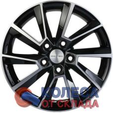 Khomen Wheels KHW1507 6x15/5x105 D56,6 ЕТ39 Black-FP