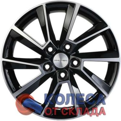 Khomen Wheels KHW1507 6x15/5x105 D56,6 ЕТ39 Black-FP в г. Стерлитамак.