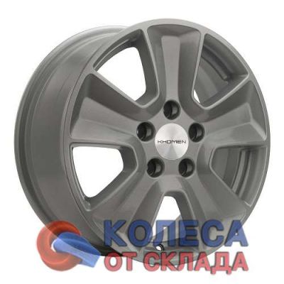 Khomen Wheels KHW1601 6,5x16/5x114.3 D66,1 ЕТ50 Gray в г. Стерлитамак.