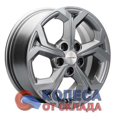 Khomen Wheels KHW1606 6,5x16/5x114.3 D67,1 ЕТ50 Gray в г. Стерлитамак.