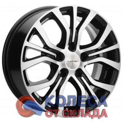Khomen Wheels KHW1608 6,5x16/5x114.3 D60,1 ЕТ38 Black-FP в г. Стерлитамак.