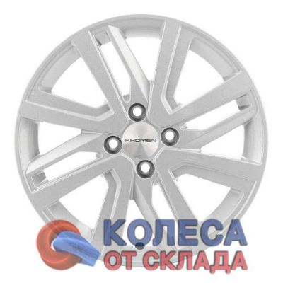 Khomen Wheels KHW1609 6x16/4x100 D60,1 ЕТ37 F-Silver в г. Стерлитамак.