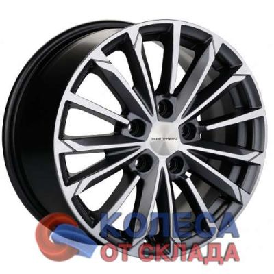 Khomen Wheels KHW1611 6,5x16/5x110 D63,3 ЕТ46 Black-FP в г. Стерлитамак.