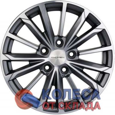 Khomen Wheels KHW1612 6,5x16/5x114.3 D67,1 ЕТ43 Gray в г. Стерлитамак.