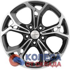 Khomen Wheels KHW1702 7x17/5x108 D63,3 ЕТ50 Black-FP