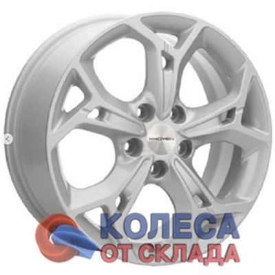 Khomen Wheels KHW1702 7x17/5x114.3 D60,1 ЕТ39 F-Silver в г. Стерлитамак.