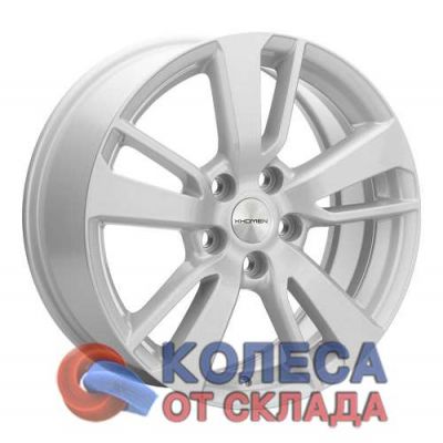 Khomen Wheels KHW1704 7x17/5x114.3 D60,1 ЕТ39 F-Silver в г. Стерлитамак.