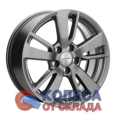 Khomen Wheels KHW1704 7x17/5x114.3 D67,1 ЕТ38 Gray в г. Стерлитамак.