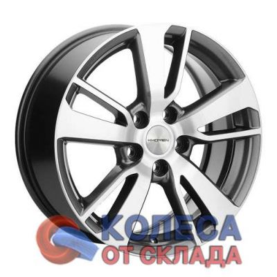 Khomen Wheels KHW1704 7x17/5x114.3 D67,1 ЕТ38 Gray-FP в г. Стерлитамак.