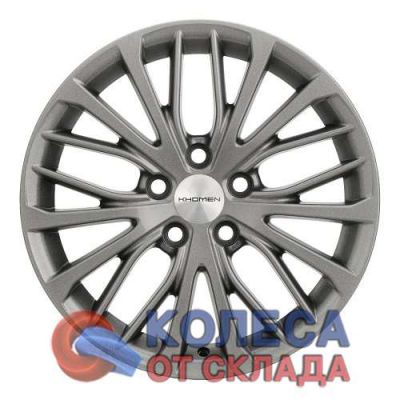 Khomen Wheels KHW1705 7x17/5x108 D60,1 ЕТ40 Gray-FP в г. Стерлитамак.