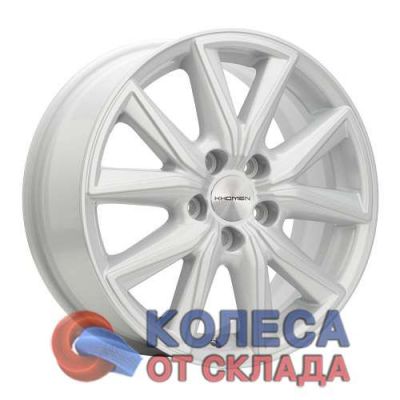 Khomen Wheels KHW1706 7x17/5x114.3 D60,1 ЕТ39 F-Silver в г. Стерлитамак.