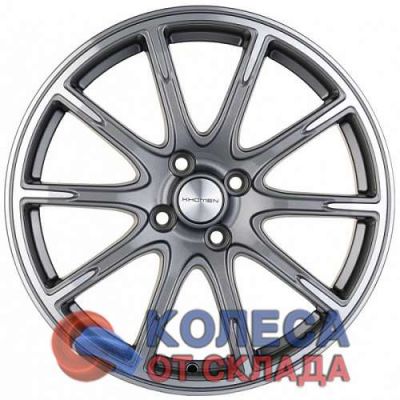 Khomen Wheels KHW1707 6,5x17/4x100 D54,1 ЕТ44 F-Silver в г. Стерлитамак.