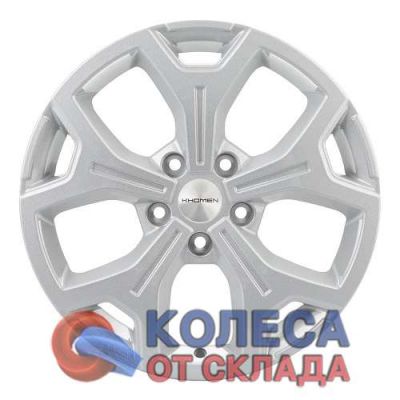 Khomen Wheels KHW1710 7x17/5x108 D60,1 ЕТ33 F-Silver в г. Стерлитамак.
