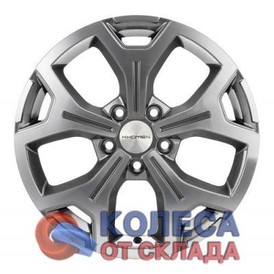 Khomen Wheels KHW1710 6,5x17/5x114.3 D64,1 ЕТ40 Gray-FP в г. Стерлитамак.
