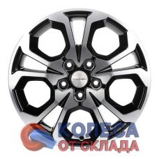 Khomen Wheels KHW1711 6,5x17/5x108 D60,1 ЕТ33 Black-FP
