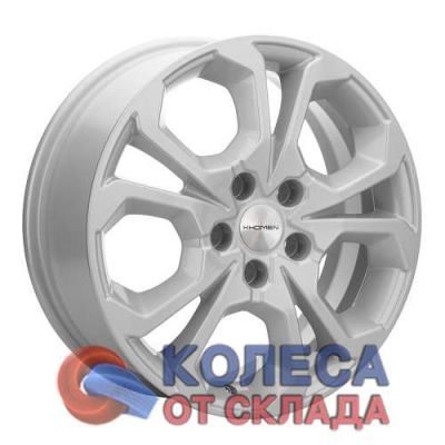 Khomen Wheels KHW1711 6,5x17/5x114.3 D64,1 ЕТ40 F-Silver в г. Стерлитамак.