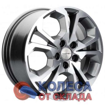 Khomen Wheels KHW1711 6,5x17/5x108 D60,1 ЕТ33 Gray-FP в г. Стерлитамак.