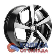 Khomen Wheels KHW1712 7x17/5x108 D54,1 ЕТ40 Black-FP