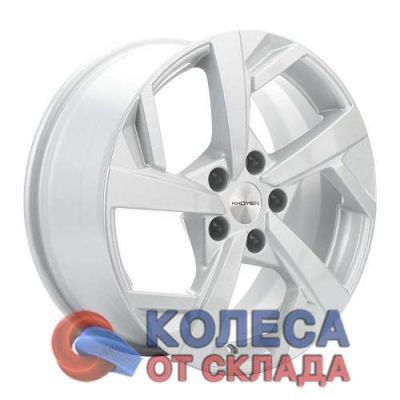 Khomen Wheels KHW1712 7x17/5x114.3 D66,5 ЕТ37 F-Silver в г. Стерлитамак.