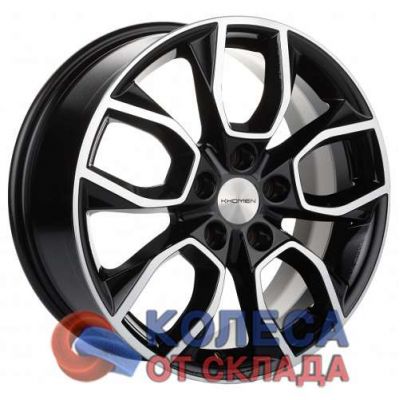Khomen Wheels KHW1713 7x17/5x112 D57,1 ЕТ40 Black-FP в г. Стерлитамак.