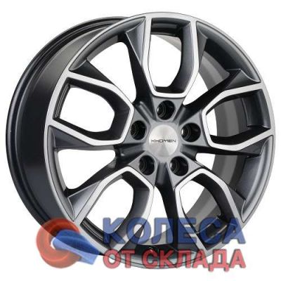 Khomen Wheels KHW1713 7x17/5x112 D57,1 ЕТ40 Gray-FP в г. Стерлитамак.