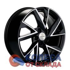 Khomen Wheels KHW1714 7x17/5x110 D63,3 ЕТ46 Black-FP