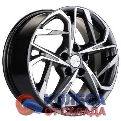 Khomen Wheels KHW1716 7x17/5x114.3 D66,1 ЕТ40 Gray-FP в г. Стерлитамак.