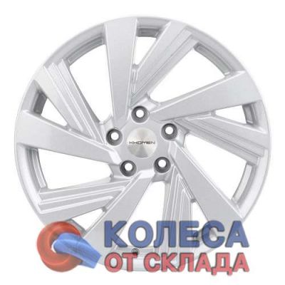 Khomen Wheels KHW1801 7,5x18/5x108 D60,1 ЕТ40 F-Silver в г. Стерлитамак.