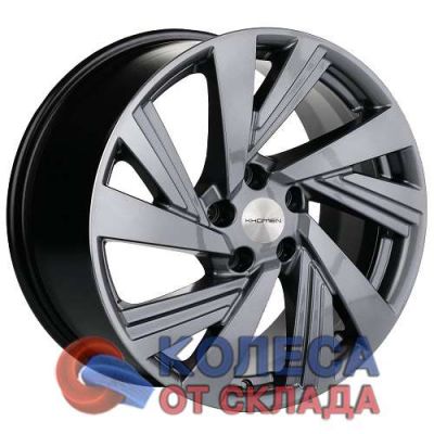 Khomen Wheels KHW1801 7,5x18/5x112 D57,1 ЕТ43 Gray в г. Стерлитамак.