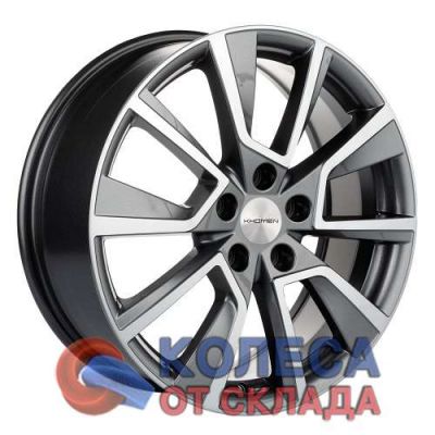 Khomen Wheels KHW1802 7x18/5x114.3 D67,1 ЕТ50 Black-FP в г. Стерлитамак.