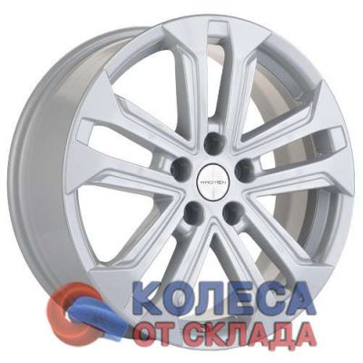 Khomen Wheels KHW1803 7x18/5x114.3 D67,1 ЕТ48,5 F-Silver в г. Стерлитамак.