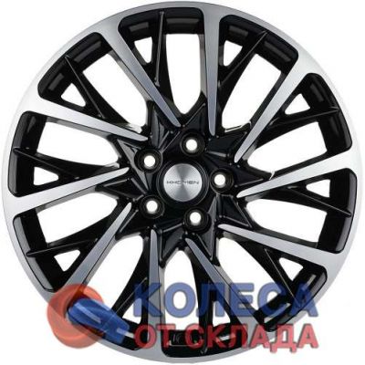 Khomen Wheels KHW1804 7,5x18/5x108 D63,3 ЕТ46 Black-FP в г. Стерлитамак.