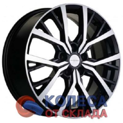 Khomen Wheels KHW1806 7x18/5x114.3 D57,1 ЕТ40 Black-FP в г. Стерлитамак.
