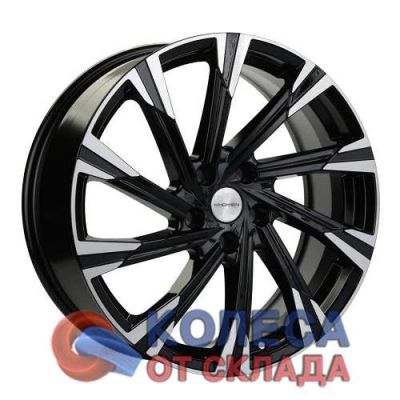 Khomen Wheels KHW1901 7,5x19/5x114.3 D67,1 ЕТ49,5 Black в г. Стерлитамак.