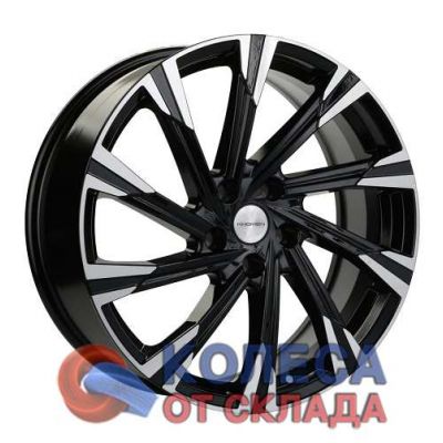 Khomen Wheels KHW1901 7,5x19/5x108 D65,1 ЕТ36 Black-FP в г. Стерлитамак.