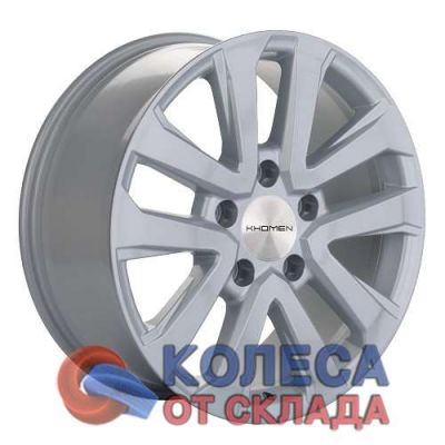 Khomen Wheels KHW2003 8,5x20/5x150 D110,1 ЕТ58 F-Silver в г. Стерлитамак.