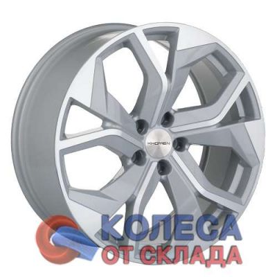 Khomen Wheels KHW2006 8,5x20/5x112 D66,5 ЕТ20 Brilliant Silver в г. Стерлитамак.