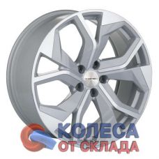 Khomen Wheels KHW2006 8,5x20/5x112 D66,5 ЕТ20 Brilliant Silver-FP