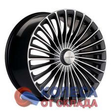 Khomen Wheels KHW2008 8,5x20/5x112 D66,6 ЕТ43 Black-FP