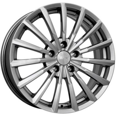 КиК Акцент 5,5x14/4x100 D67,1 ЕТ45 Дарк Платинум в г. Стерлитамак.