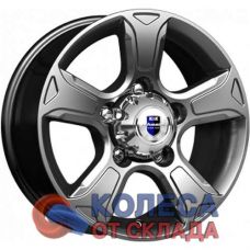 КиК Атлант 7x16/5x139.7 D108,6 ЕТ35 Дарк Платинум