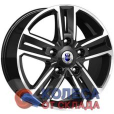 КиК Backfire 8x18/5x114.3 D66,1 ЕТ45 Алмаз Черный