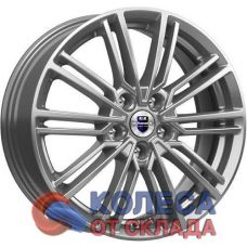 КиК Эрфурт 7x17/4x100 D60,1 ЕТ41 Дарк Платинум
