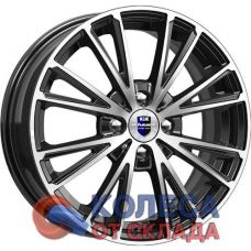 КиК Меандр 6x15/4x100 D67,1 ЕТ45 Алмаз Черный