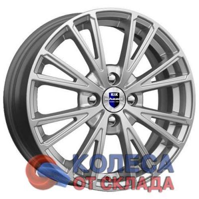 КиК Меандр 6x15/4x100 D54,1 ЕТ46 Сильвер в г. Стерлитамак.