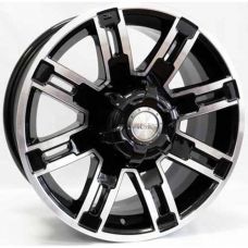 КиК Полюс 7,5x16/6x139.7 D100,1 ЕТ30 Алмаз Черный